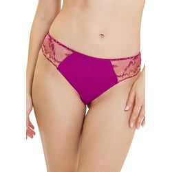 Slip de encaje y microfibra ISAURE