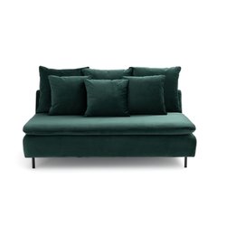 Sofá cama tipo banqueta modulable de terciopelo, Ivete
