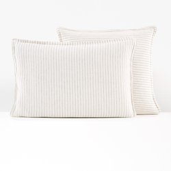 Funda de almohada infantil de lino lavado, rayas Linot