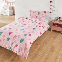 Conjunto de funda nórdica con funda de almohada rectangular de algodón, Sweetheart