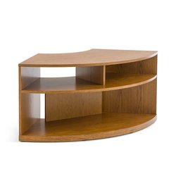 Mueble de esquina para TV chapado en roble, Taja