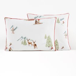 Funda de almohada de percal de algodón, St Moritz