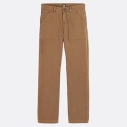 Pantalón recto estilo carpintero