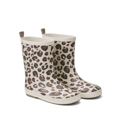 Botas de lluvia, estampado de leopardo