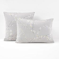 Funda de almohada de satén de algodón 200 hilos, Natsumi