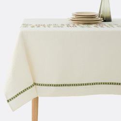 Mantel de gasa de algodón estampado, Anselme