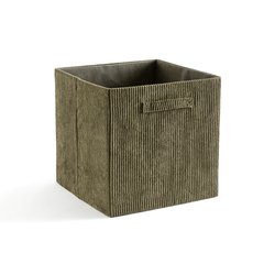Cesto cubo plegable, pana, Veloudo