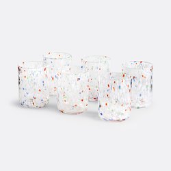 Lote de 6 vasos moteados, Dotio LA REDOUTE INTERIEURS image