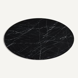 Plateau de table ellipse en marbre L170 cm, Elipso AM.PM image