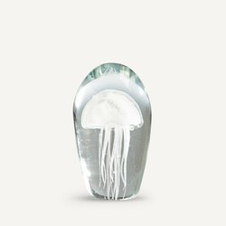 Peça decorativa em vidro alt. 15 cm, Medusa AM.PM image