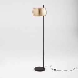 Vloerlamp van zwart ijzer en messing, Elori LA REDOUTE INTERIEURS image
