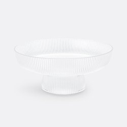 Portafrutta in vetro striato, Stria LA REDOUTE INTERIEURS image