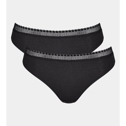 Lot de 2 slips échancrés Go Ribbed SLOGGI image