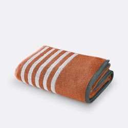 Scenario Calanques Stripe 100% Cotton Terry Bath Sheet LA REDOUTE INTERIEURS image