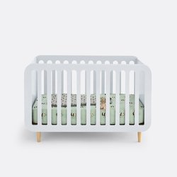 Jimi Colourful Cot with Adjustable Base LA REDOUTE INTERIEURS image