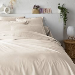 Dekbedovertrek met ritssluiting, perkalkatoen, Scénario LA REDOUTE INTERIEURS image