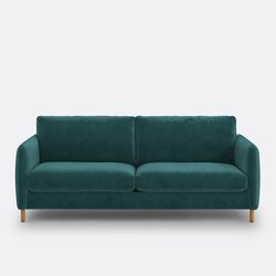 Sofá cama de terciopelo de 2, 3 o 4 plazas, Loméo LA REDOUTE INTERIEURS image
