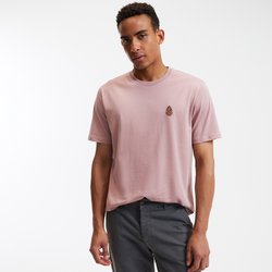 Футболка с круглым вырезом и вышивкой "шишка" LA REDOUTE COLLECTIONS image