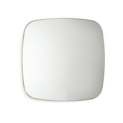 Miroir carré en métal acier 60x60 cm, Iodus LA REDOUTE INTERIEURS image
