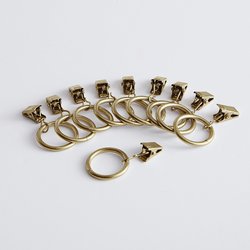 10er-Pack Gardinenringe ONEGA, Durchmesser 36 mm LA REDOUTE INTERIEURS image
