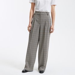 Pantalon large, à carreaux pied-de-poule LA REDOUTE COLLECTIONS image