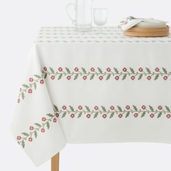 Nappe en coton lavé brodé, Auvray LA REDOUTE INTERIEURS image