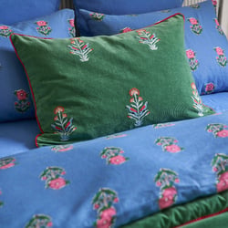 Dylis 100% Cotton Corduroy Cushion Cover LA REDOUTE INTERIEURS image