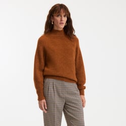 Signatures Aristide High Neck Jumper in Alpaca Blend LA REDOUTE COLLECTIONS image
