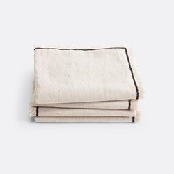 4er-Pack Tischsets Menorca, Leinen/Baumwolle LA REDOUTE INTERIEURS image