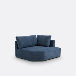 Divano angolare modulabile tessuto texturé, Monica LA REDOUTE INTERIEURS image