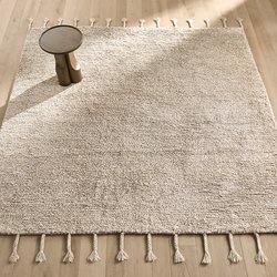 Tapis épais carré 100% laine, noué main, Neroli AM.PM image