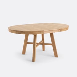 Table à manger, extensible, ronde, 4 à 8 couverts, ZEBARN LA REDOUTE INTERIEURS image