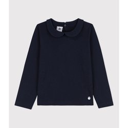 T-shirt manches longues col claudine PETIT BATEAU image