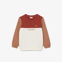 Sweat col rond en molleton LACOSTE image