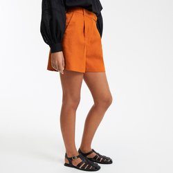 Short de lino LA REDOUTE COLLECTIONS image