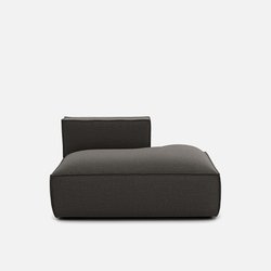 Récamière droite, tissu texturé, Seven LA REDOUTE INTERIEURS image
