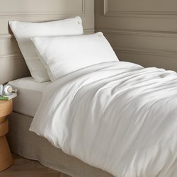 Пододеяльник из газовой ткани из биохлопка, Cuddly AM.PM image