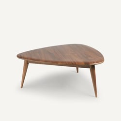 Théoleine Small Solid Walnut Coffee Table AM.PM image
