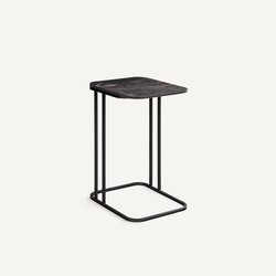 Beistelltisch aus anthrazitfarbener Keramik, TREBOR, Design Emmanuel Gallina AM.PM image