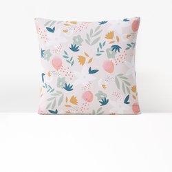 Vahina Floral 100% Organic Cotton Pillowcase LA REDOUTE INTERIEURS image