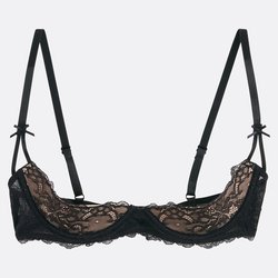 Lace Peek-a-Boo Bra SUITE PRIVEE image