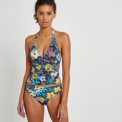 Halterneck Tankini Top LA REDOUTE COLLECTIONS image