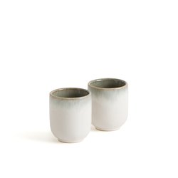 Lot de 2 tasses à café grès émail réactif, Paloum LA REDOUTE INTERIEURS image