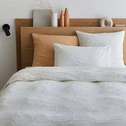 Funda de almohada de algodón y gasa de algodón, Agathe LA REDOUTE INTERIEURS image
