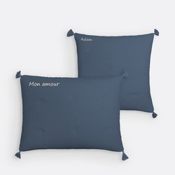 Housse coussin gaze de coton personnalisée Kumla LA REDOUTE INTERIEURS image