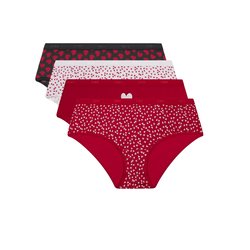 Pack of 4 Pockets Hipsters in Cotton DIM image