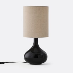Lampe à poser verre et lin, Juna LA REDOUTE INTERIEURS image