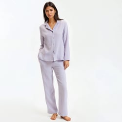 Pyjama en gaze de coton, Signature MARGOT LA REDOUTE COLLECTIONS image