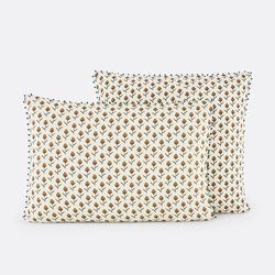 Ditsy Cotton Muslin Pillowcase JAMINI x LA REDOUTE INTERIEURS image