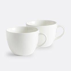 Set van 2 kommen met handvat in porselein, Ginny LA REDOUTE INTERIEURS image